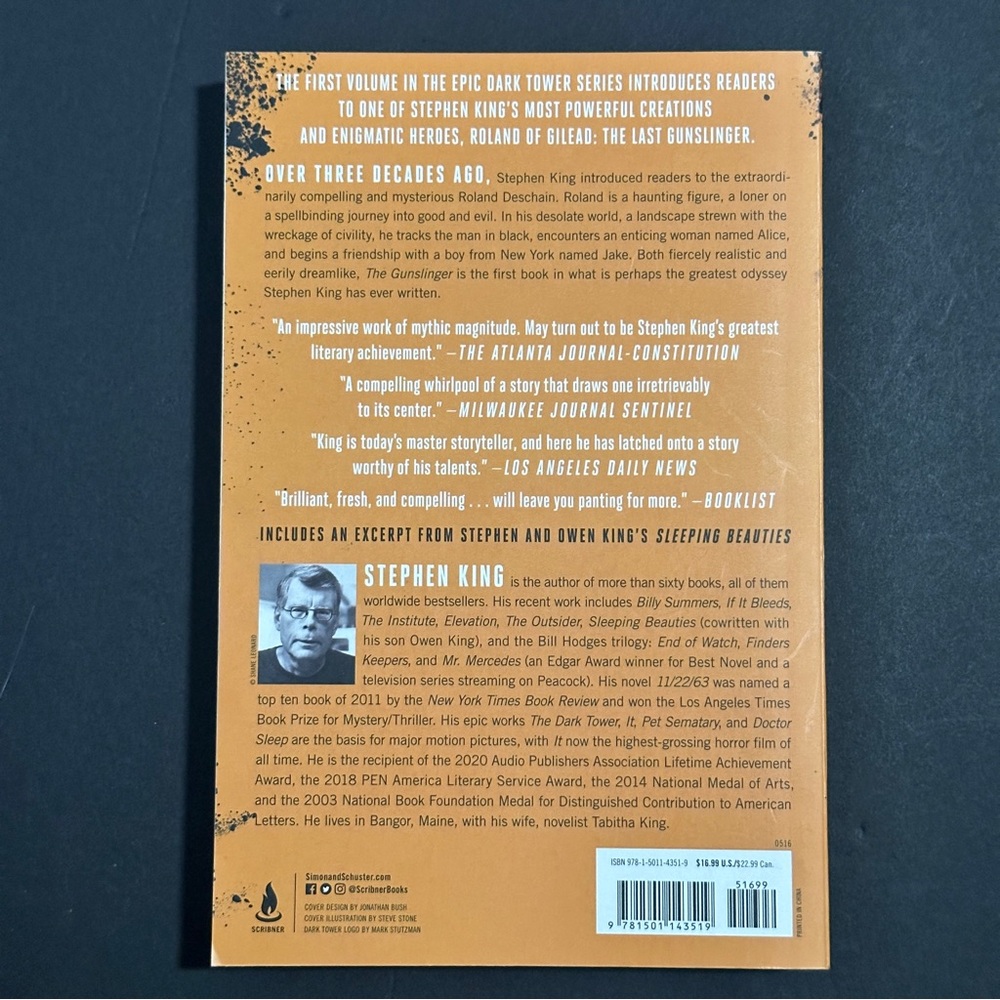 The Gunslinger by Stephen King | Fiction, Western, Horror | Paperback Book - Picture 2 of 10